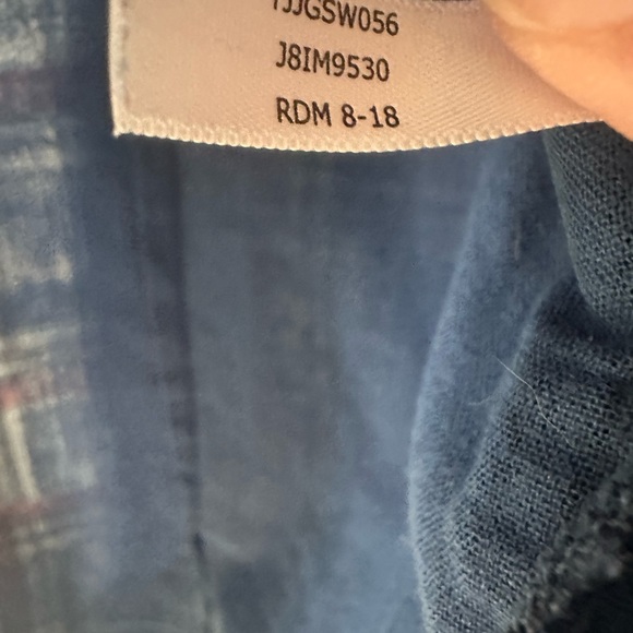 Tommy Hilfiger patriotic plaid size Large button down shirt - Picture 6 of 8